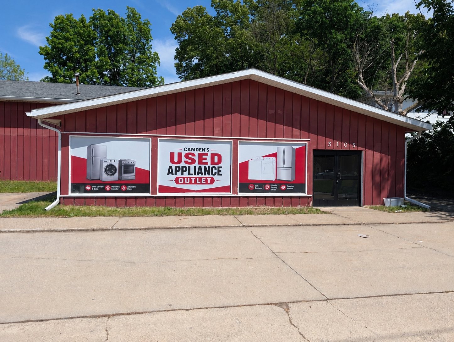Camden's Used Appliance Outlet exterior