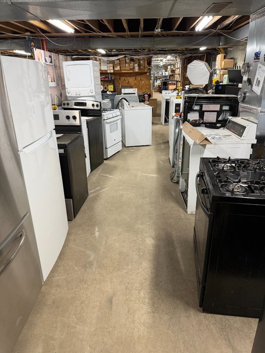 Refurbishing and appliance prep area