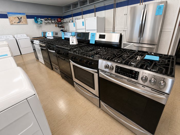 Showroom with ranges