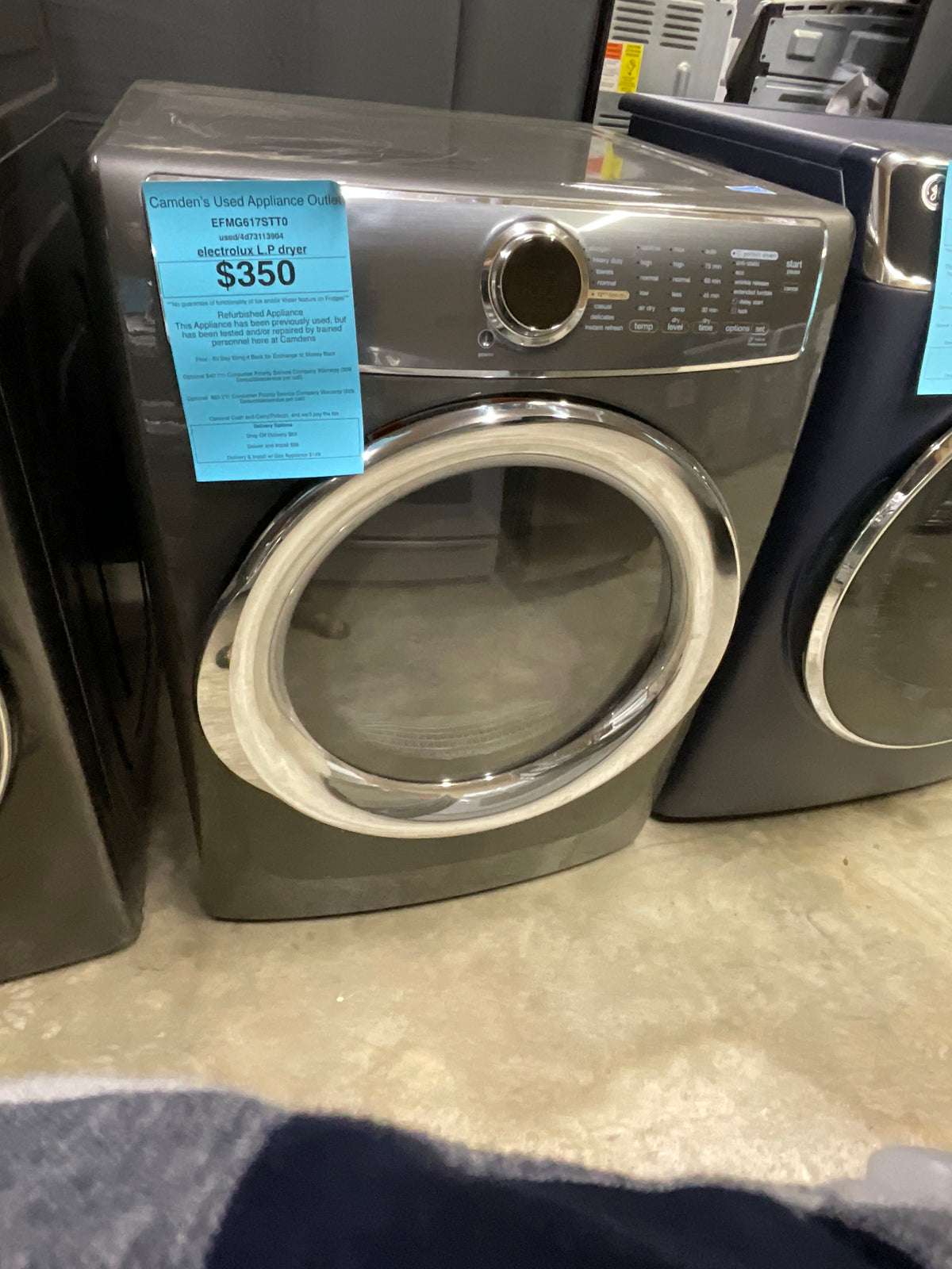 L.P Electrolux Frontload dryer