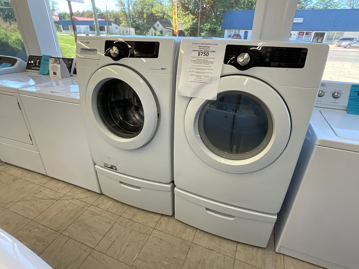 Front load washer dryer elec set