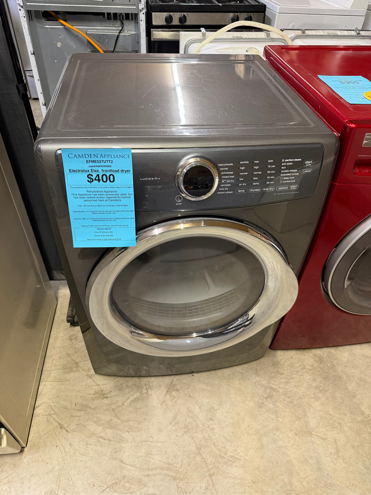 Electrolux Titanium Electric Steam Dryer