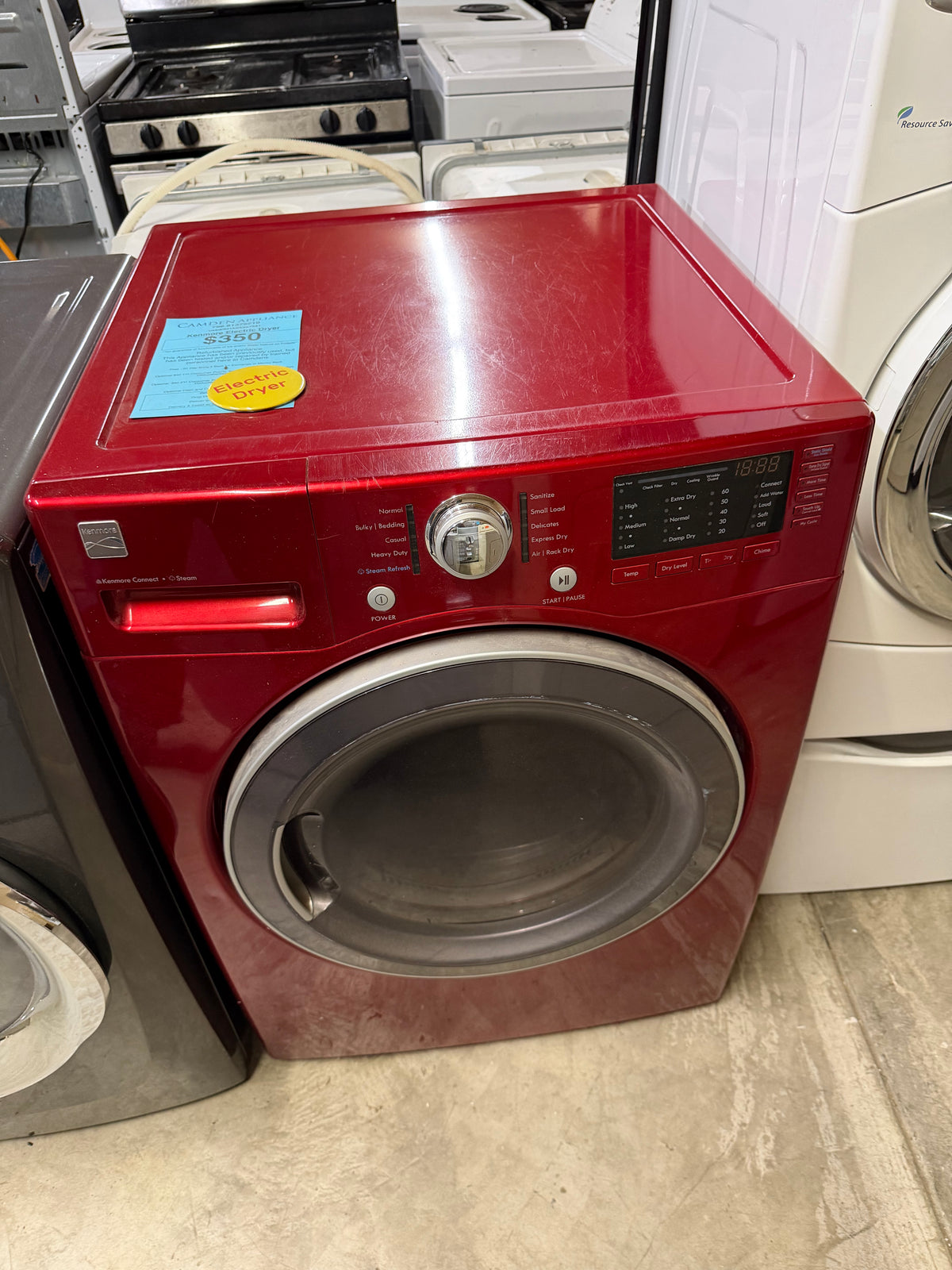 Kenmore Red Electric Dryer