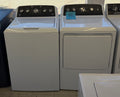 Used GE Large Capacity Top Load Washer and Electric Dryer With 60 Day Exchange Warranty